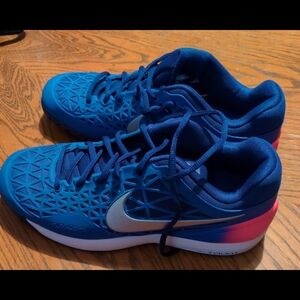 Nike Blue and Pink Athletic Shoes